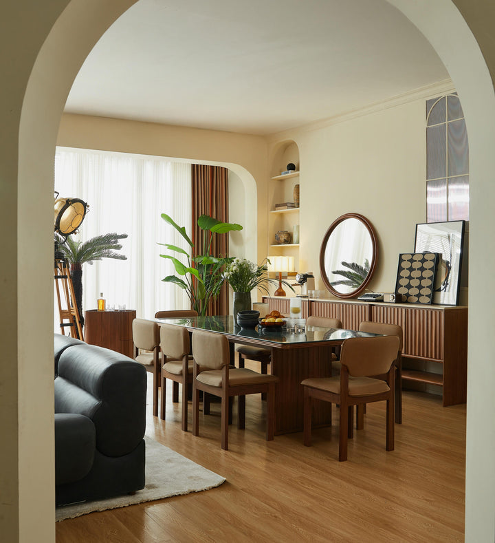 Hotel Paradiso Round Oversized Mirror