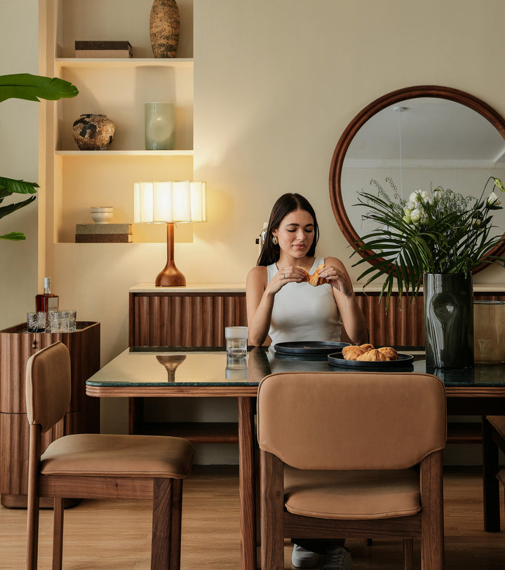 Hotel Paradiso Round Oversized Mirror