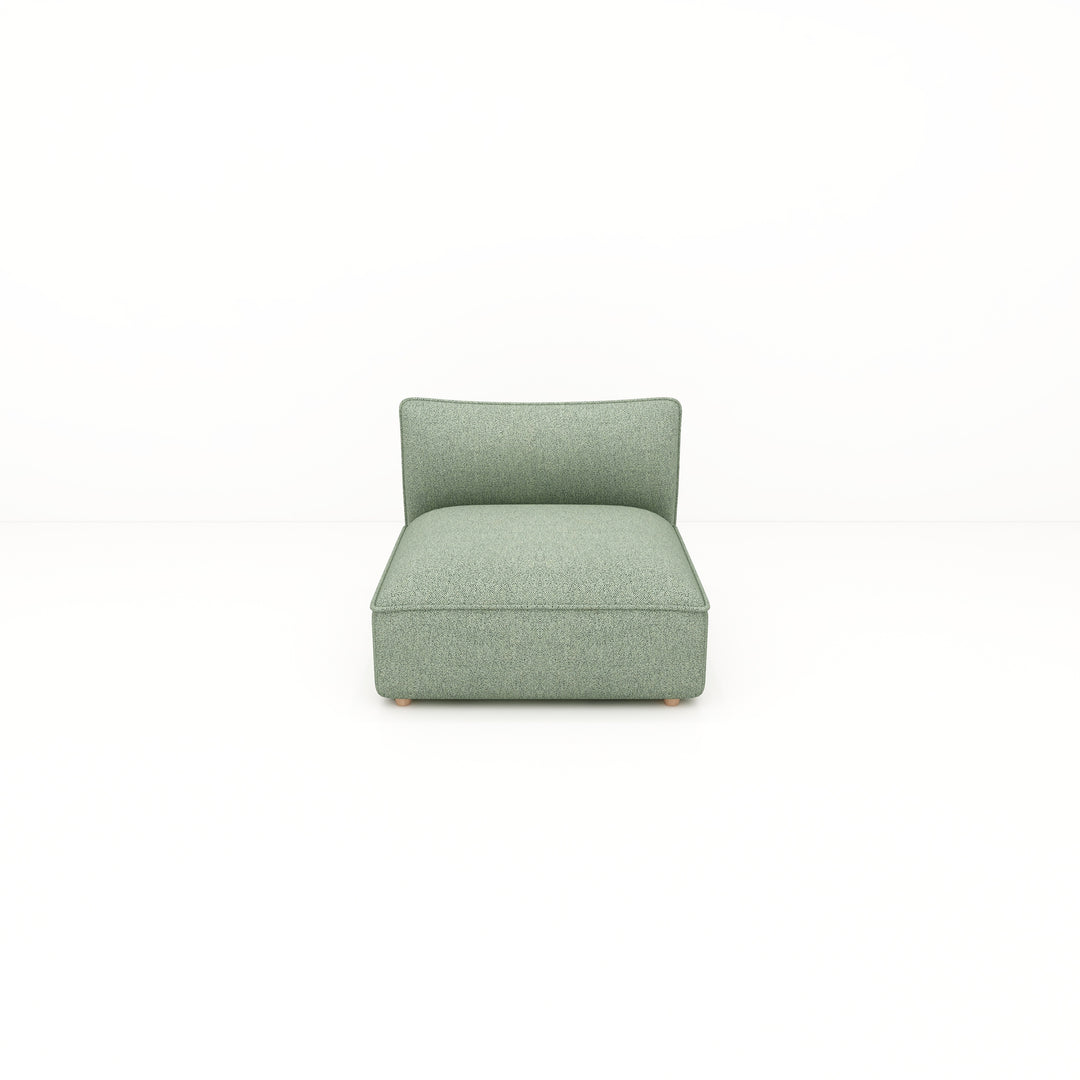 Copenhang Sofa 1.5-Seater Armless | TRENTO 5802 CHOCOLATE