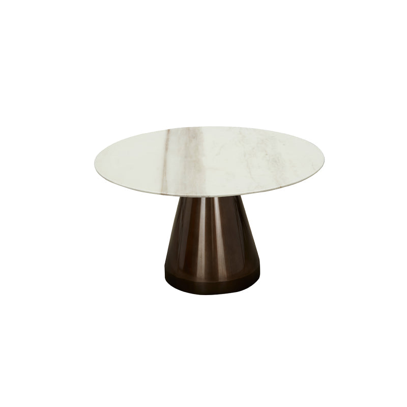 Cone Coffee Table Round Dia 80 X 45Cm | TRAVERTINE
