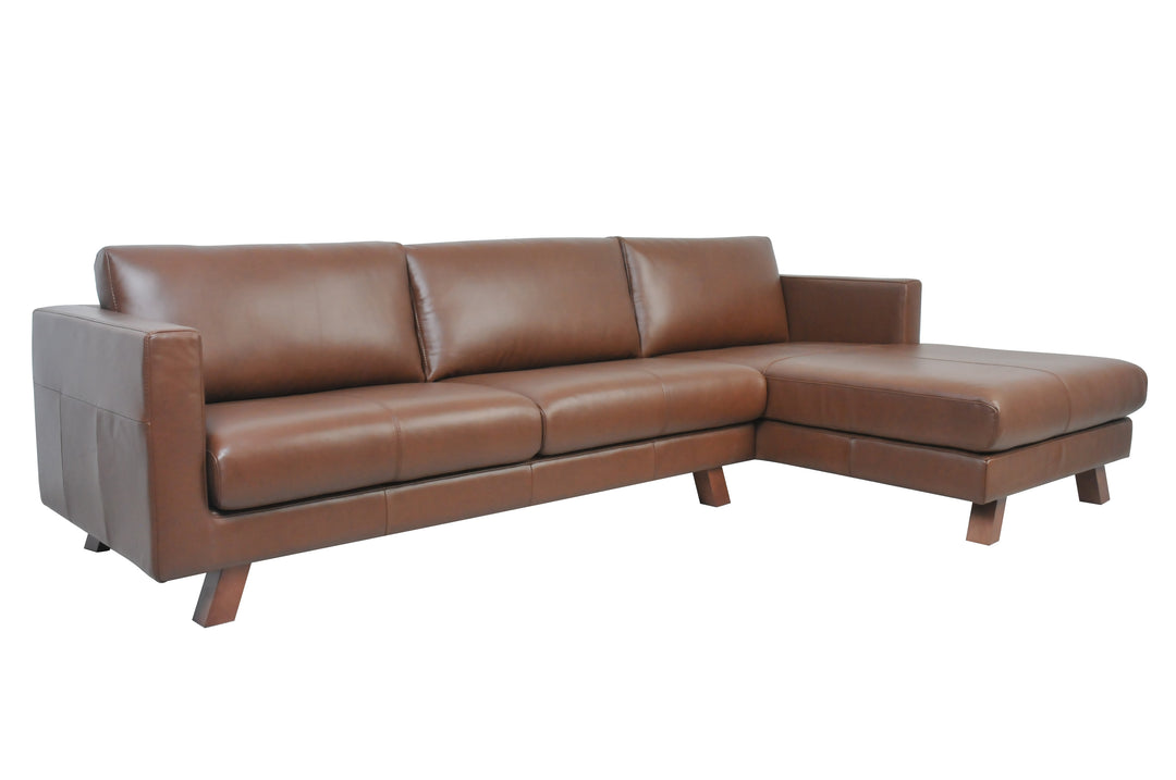 Geormani Sofa 3L-Shape Chaise On Right - (Set) | PADOVA 9903 DESERT