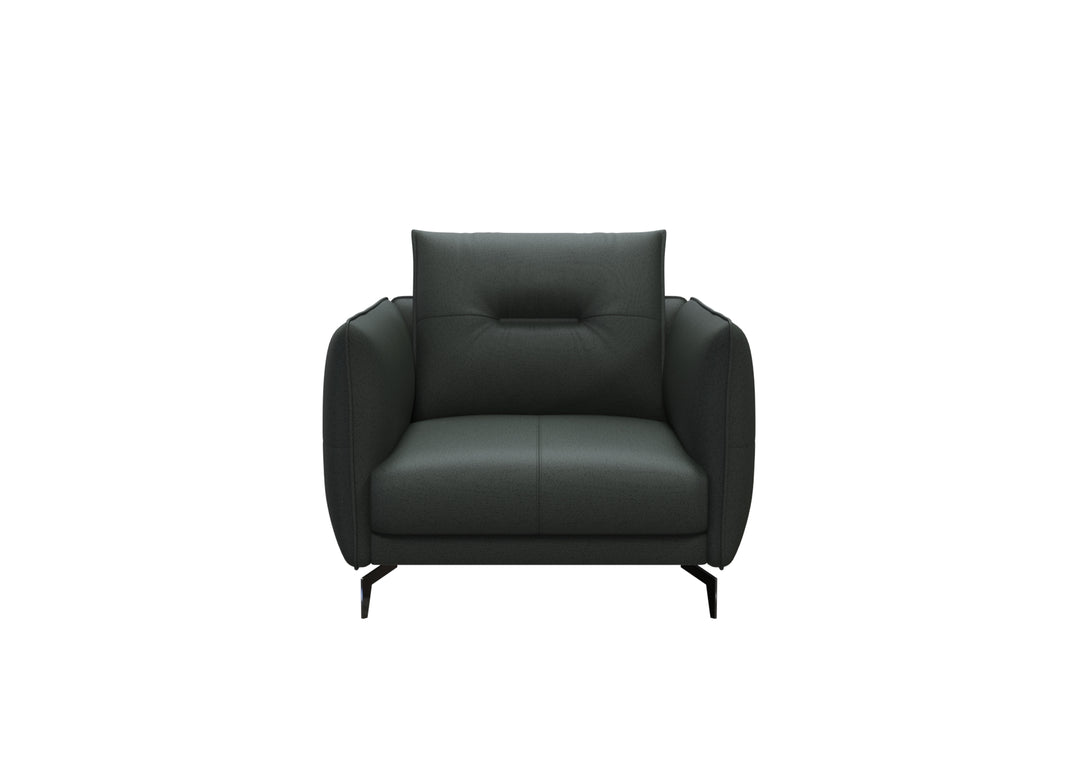 Grant Sofa 1-Seater | MADRAS 1904 CHOCOLATE