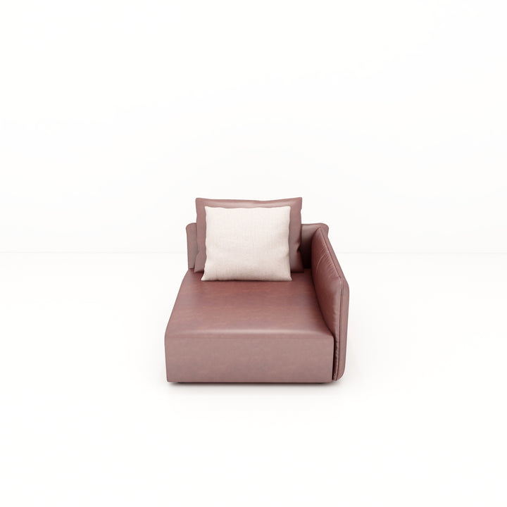 Greenwich Sofa 1-Seater with Right Arm | PADOVA 9907 VANILLA