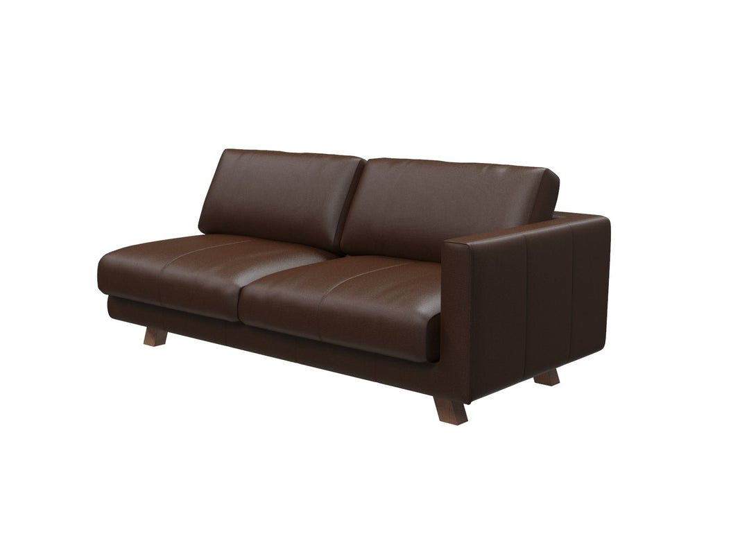 Geormani Sofa 3-Seater With Right Arm | MADRAS 1904 CHOCOLATE