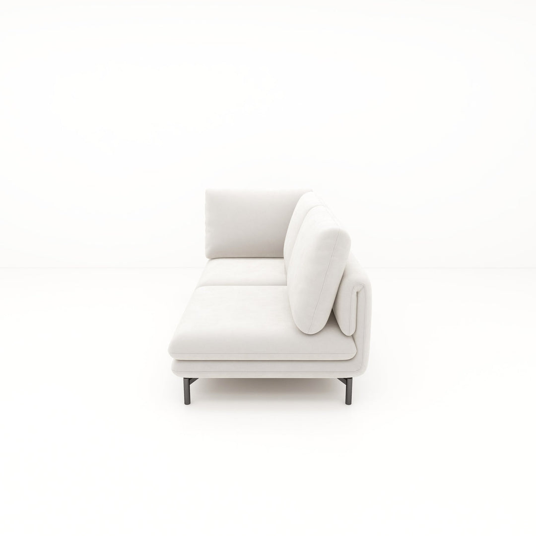 Crème II Sofa C3 Chaise With Right Arm | MOSS-09