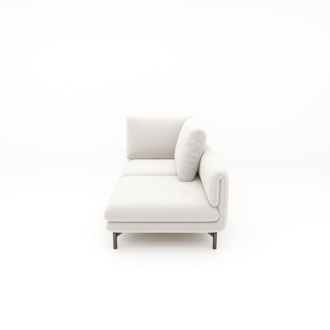 Crème II Sofa Chaise With Right Arm | RAW 9501 - DEER