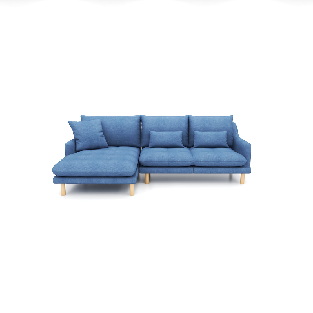Dahlia Sofa 2L-Shape Chaise On Left (Set) | ZOYA 01