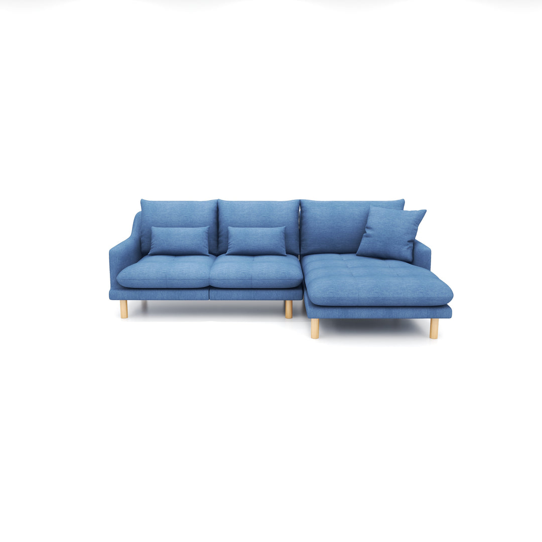 Dahlia Sofa 2L-Shape Chaise On Right (Set) | ZOYA 01