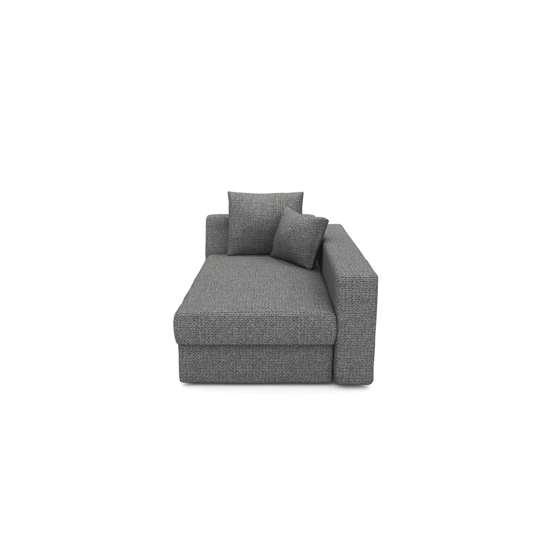 Verishron Sofa Single Chaise Right Arm | TRENTO 5801 BROWN