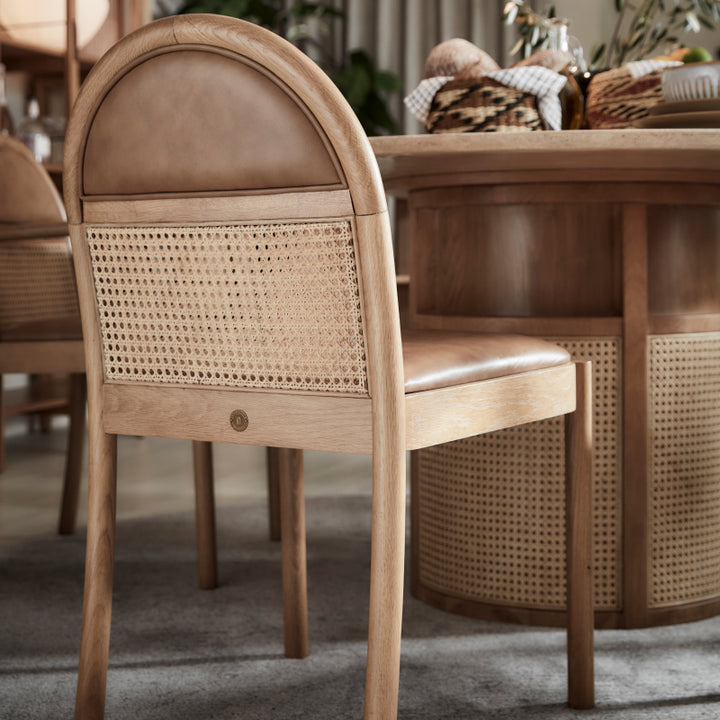 Siena Side Chair - Matte Oak