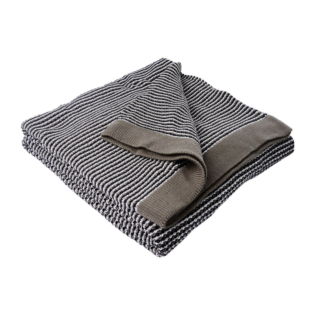 Sanna Sofa Cushion Throw Black