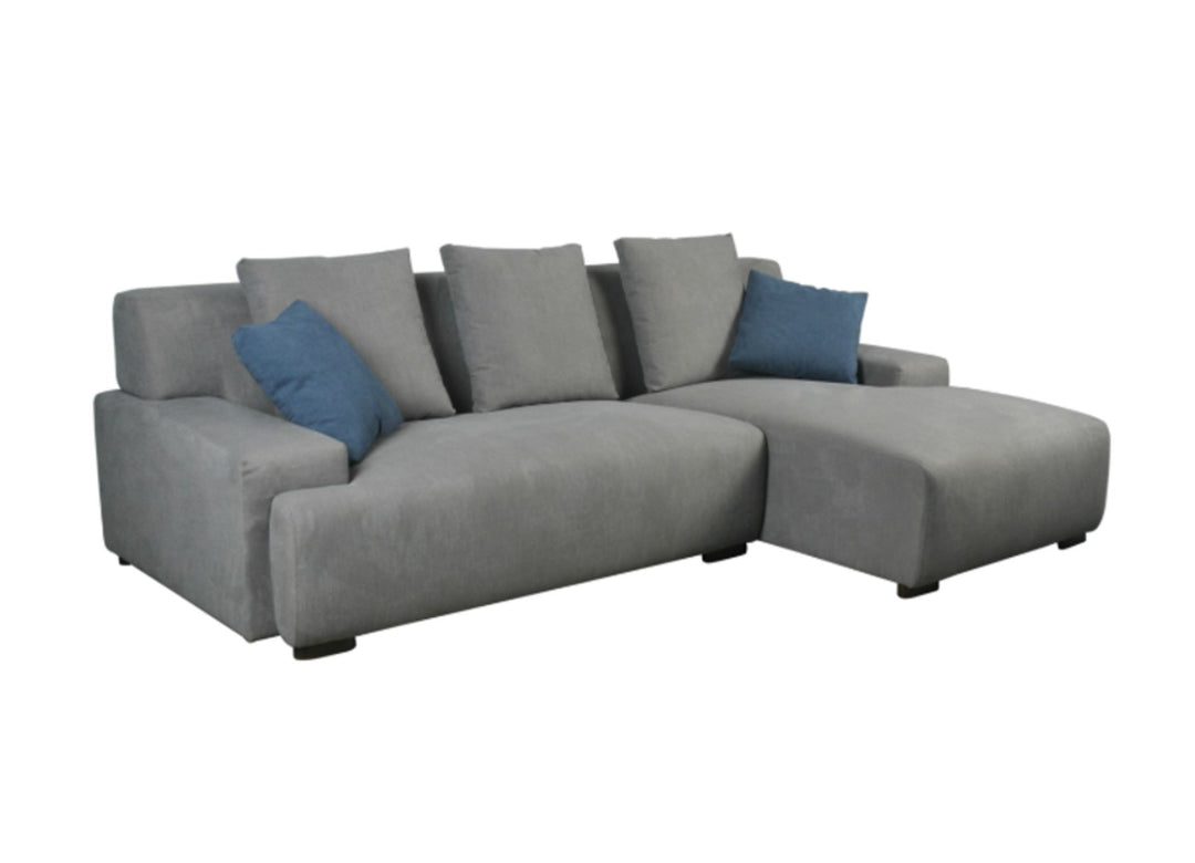 Simonera Sofa 2L-Shape Chaise On Right (Set) | PADOVA 9907 VANILLA