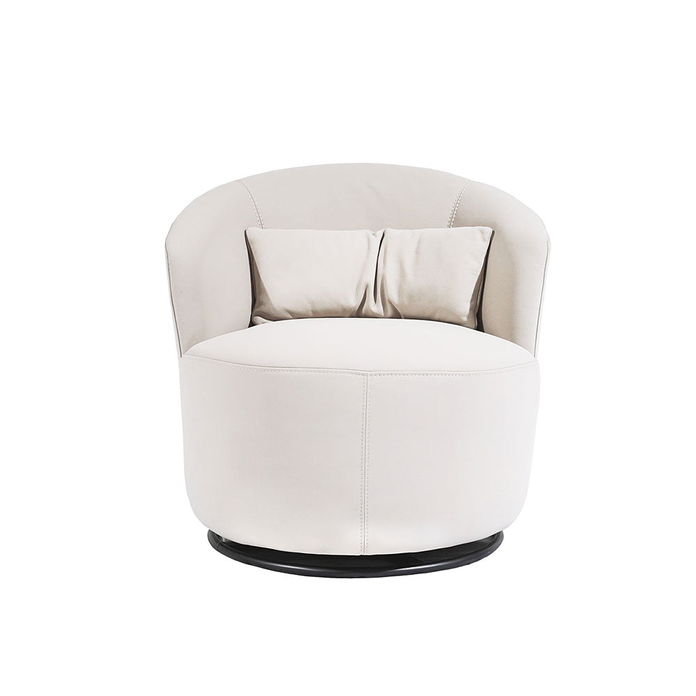 Chloe Swivel Chair 1-Seater | PADOVA 9903 DESERT – Commune Singapore