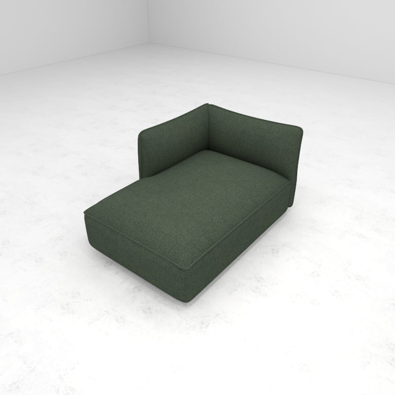 Copenhang Sofa Chaise On Left | POLO 7606 GREY