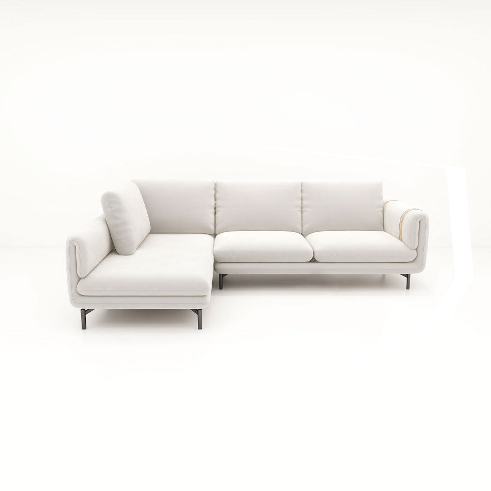 Creme II Sofa 2.5L + Chaise Left (Set) | ZOYA 01