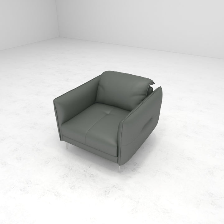 Grande Sofa 1-Seater | MADRAS 1904 CHOCOLATE