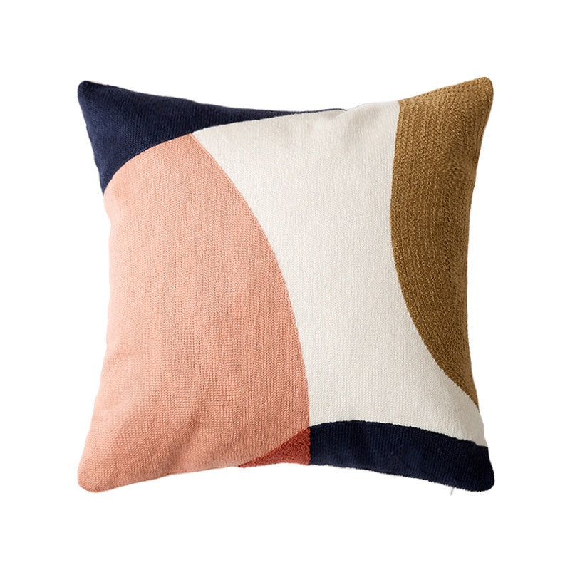 Hilde-02 Cushion 45x45 cm Cotton Embroidery