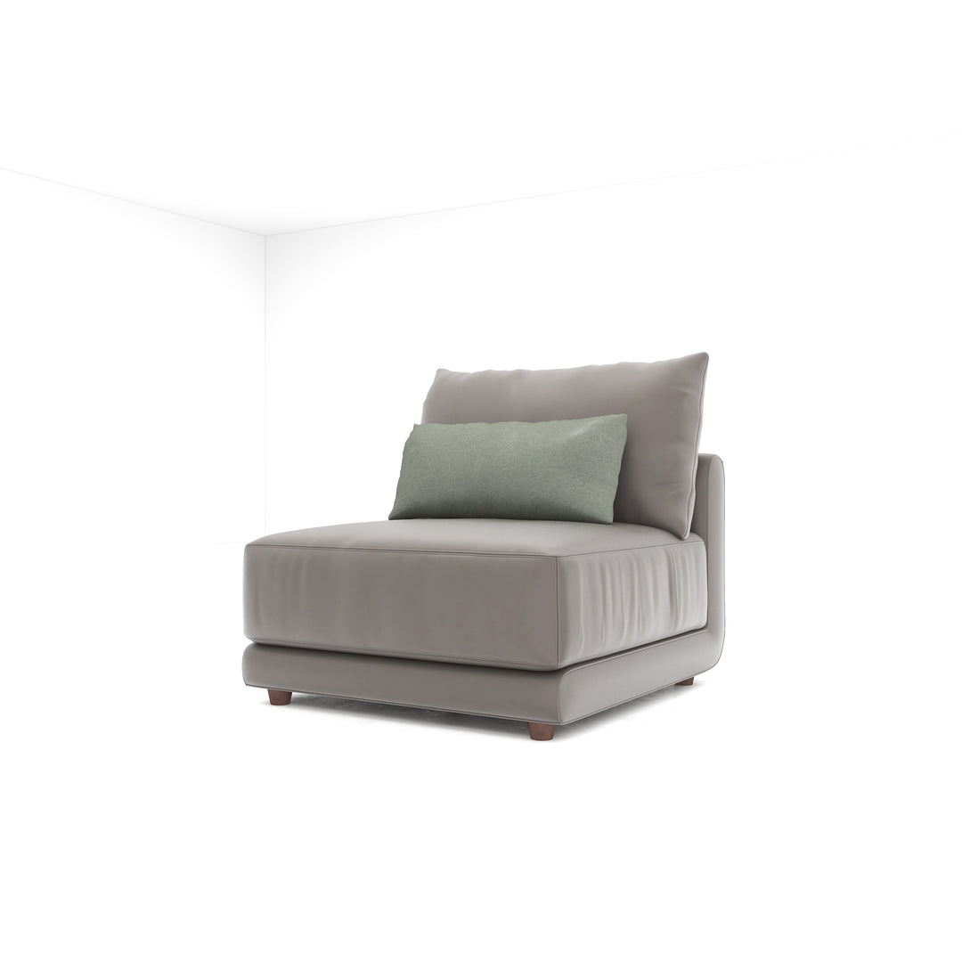 Laurent Sofa Armless | MADRAS 1926 THISTLE