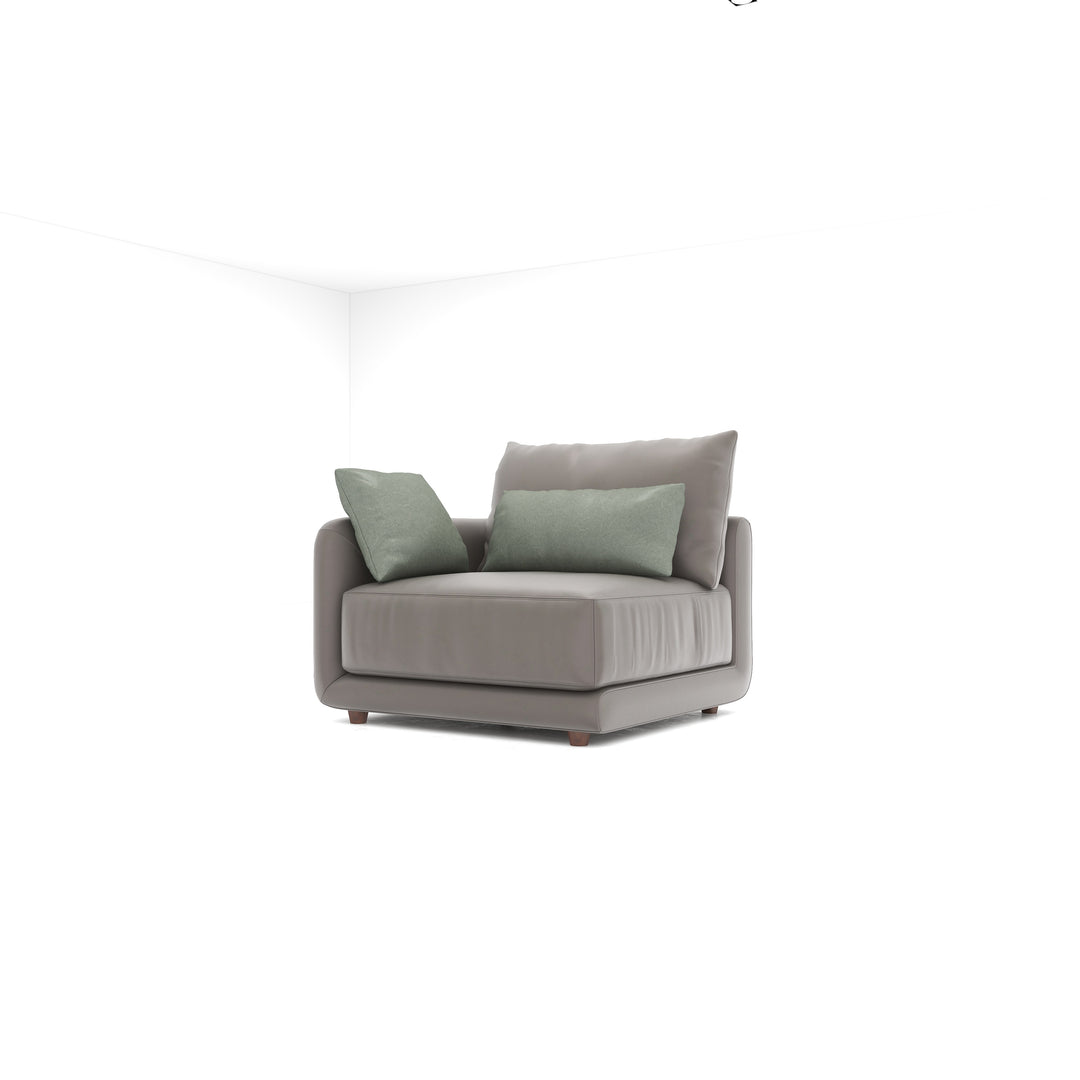 Laurent Sofa 1-Seater With 1 Arm Left | NAPPA 5903 CAMEL