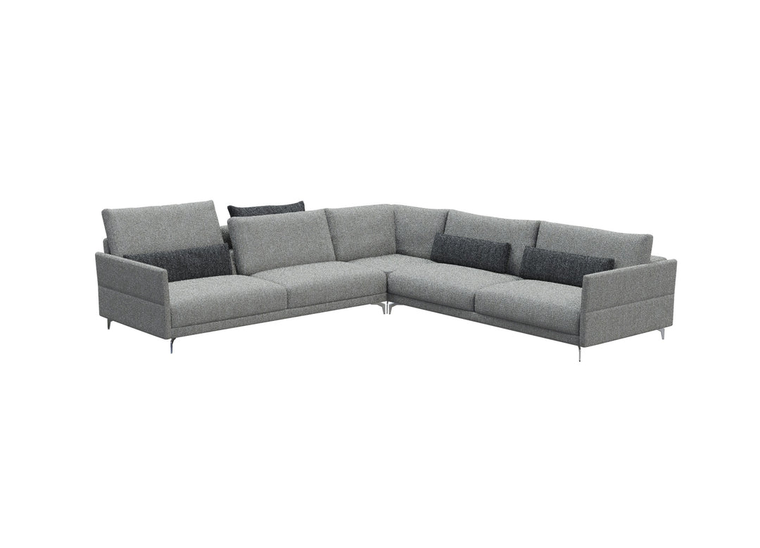 Linate Sofa 2.5+2.5+Corner (Set) | NARA 5505 BLACK