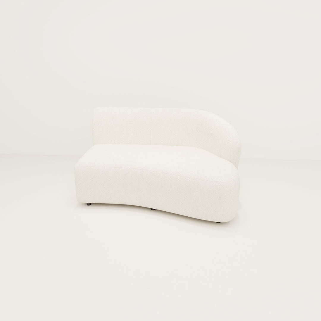 Poet Sofa 2-Seater with Right Arm | HEAVEN 600