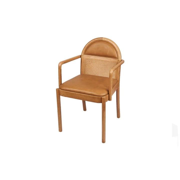 Siena Arm Chair - Matte Oak