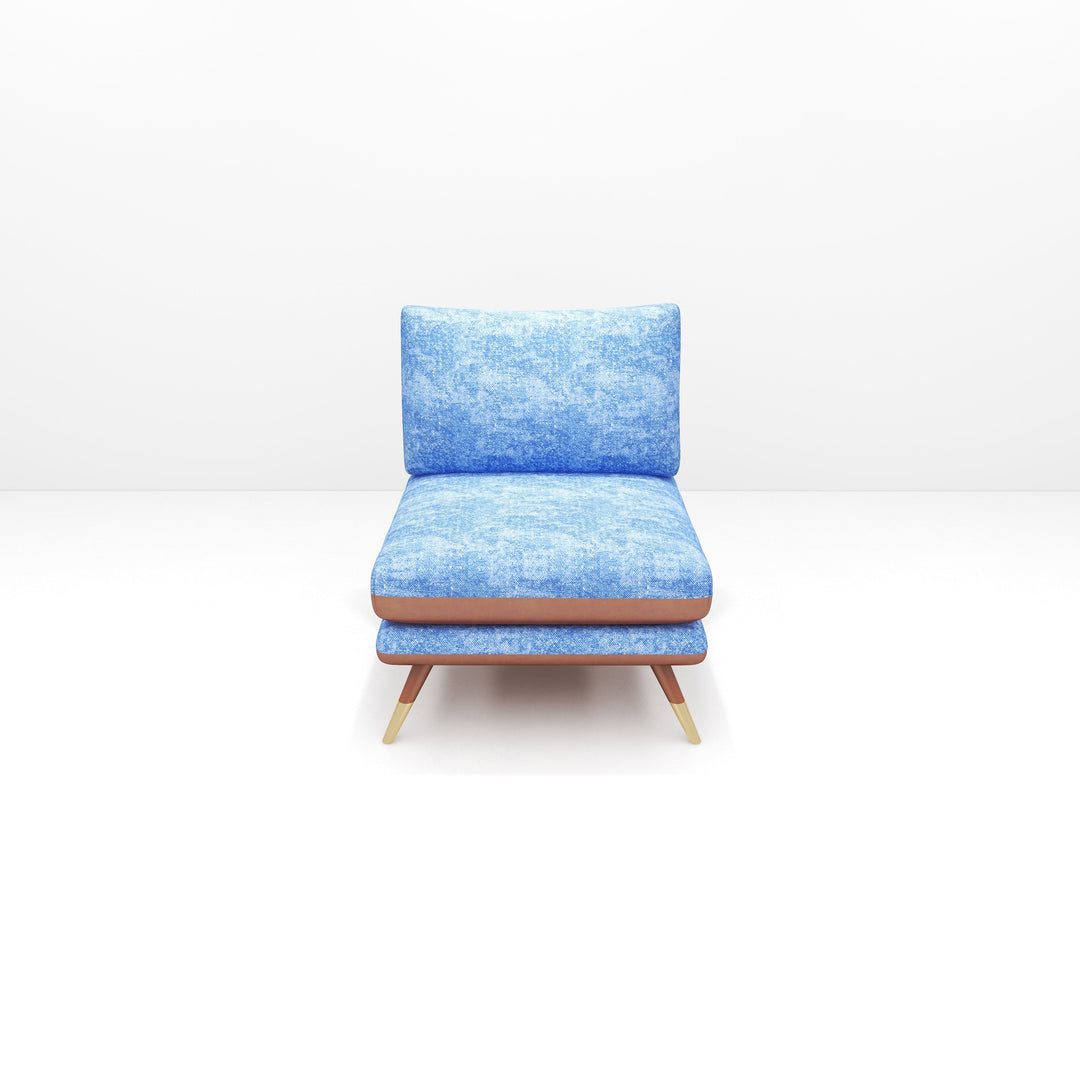 Volta Sofa Armless 1-Seater | PADOVA 9901 STONE