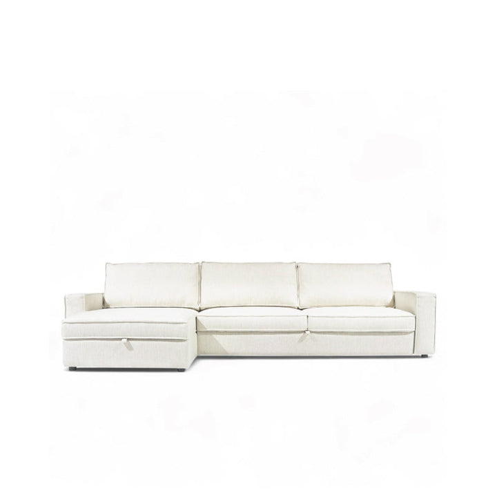 Camille 3L+Chaise Left With Storage Cube (Set) | HEAVEN 600