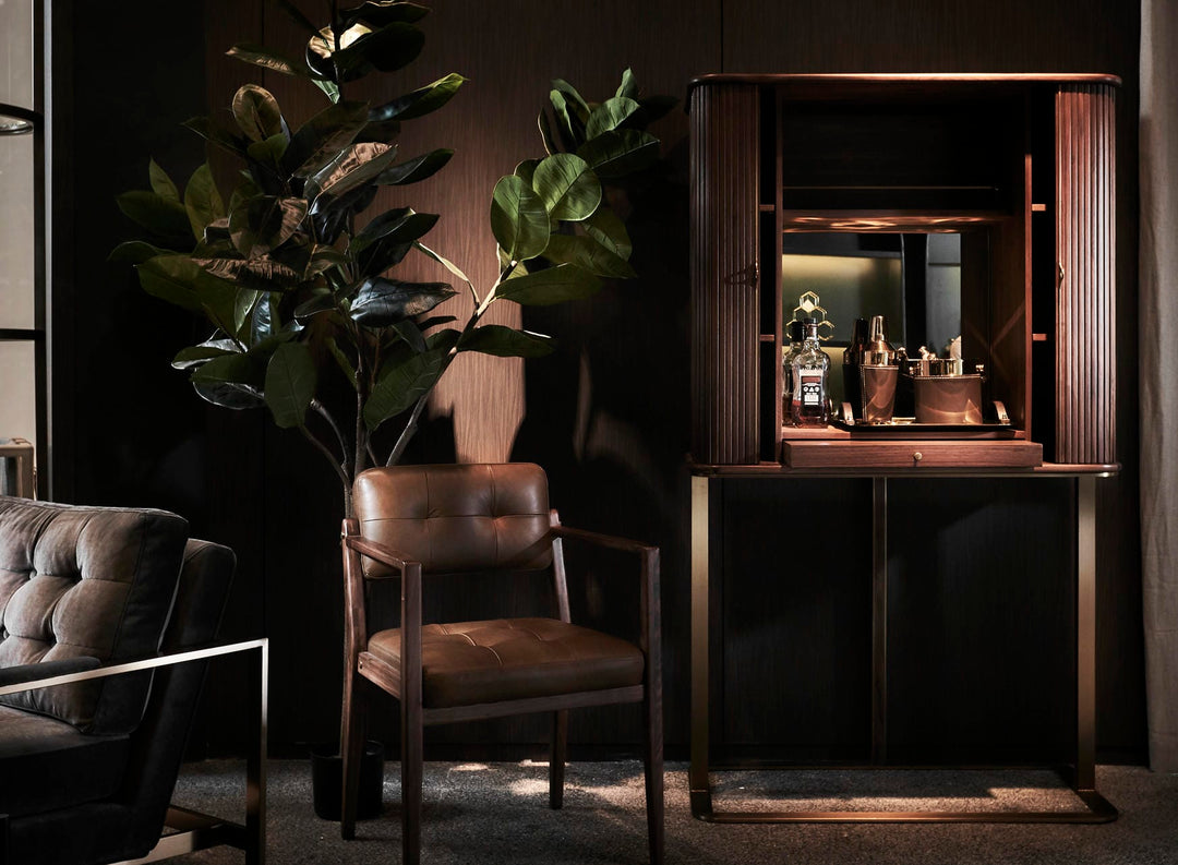 Axel Dining Arm Chair - Leather