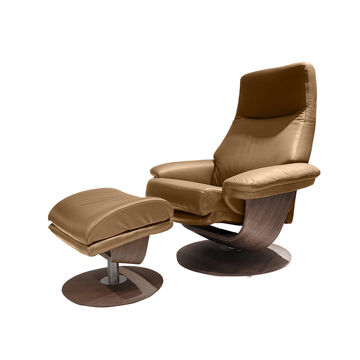 Carrera Recliner with Stool