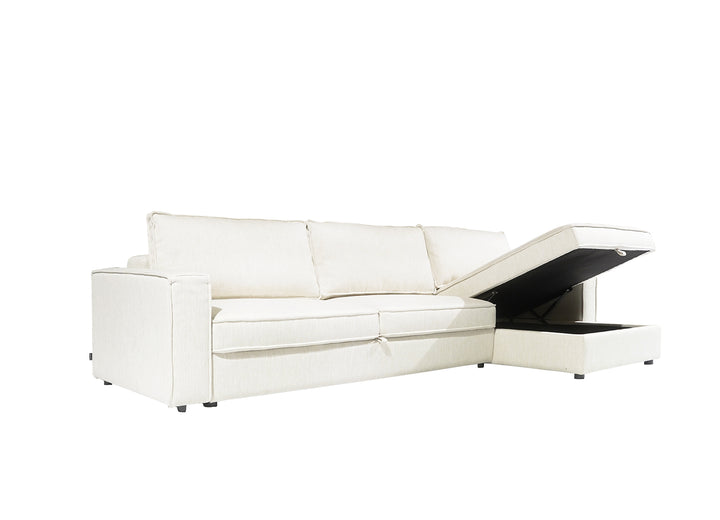 Camille 3L+Chaise Right With Storage Cube (Set)