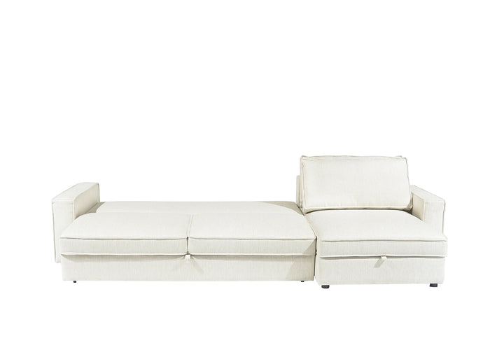 Camille 3L+Chaise Right With Storage Cube (Set) | MARSEILLE 703