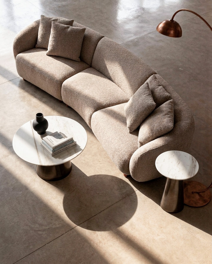 Cove Sofa 3-Seater Curved (Set)