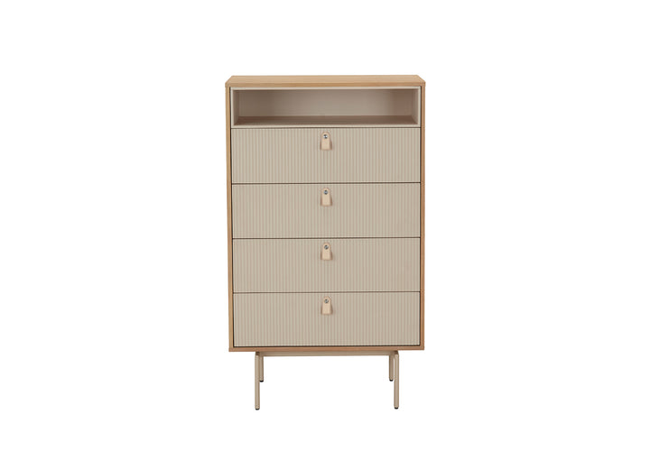 Crème 4-Drawer Chest