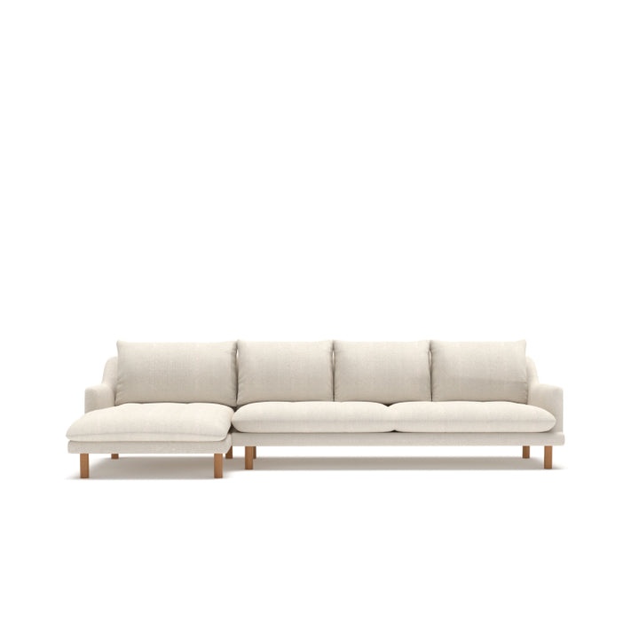 Dahlia Sofa 3L-Shape Chaise On Left (Set) | ZOYA 01