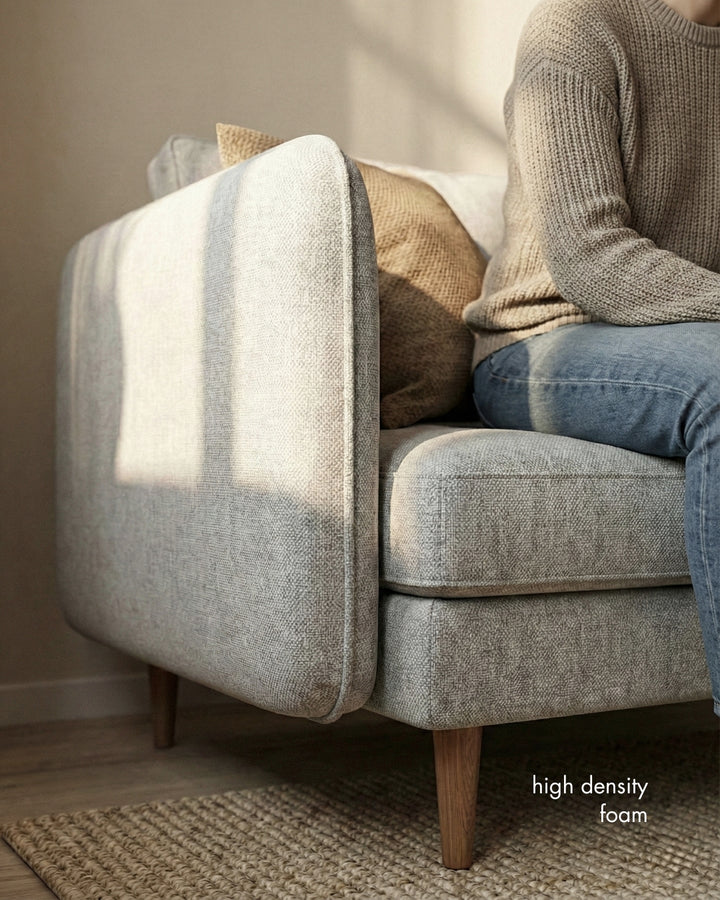 Espen 3-Seater Fabric Sofa