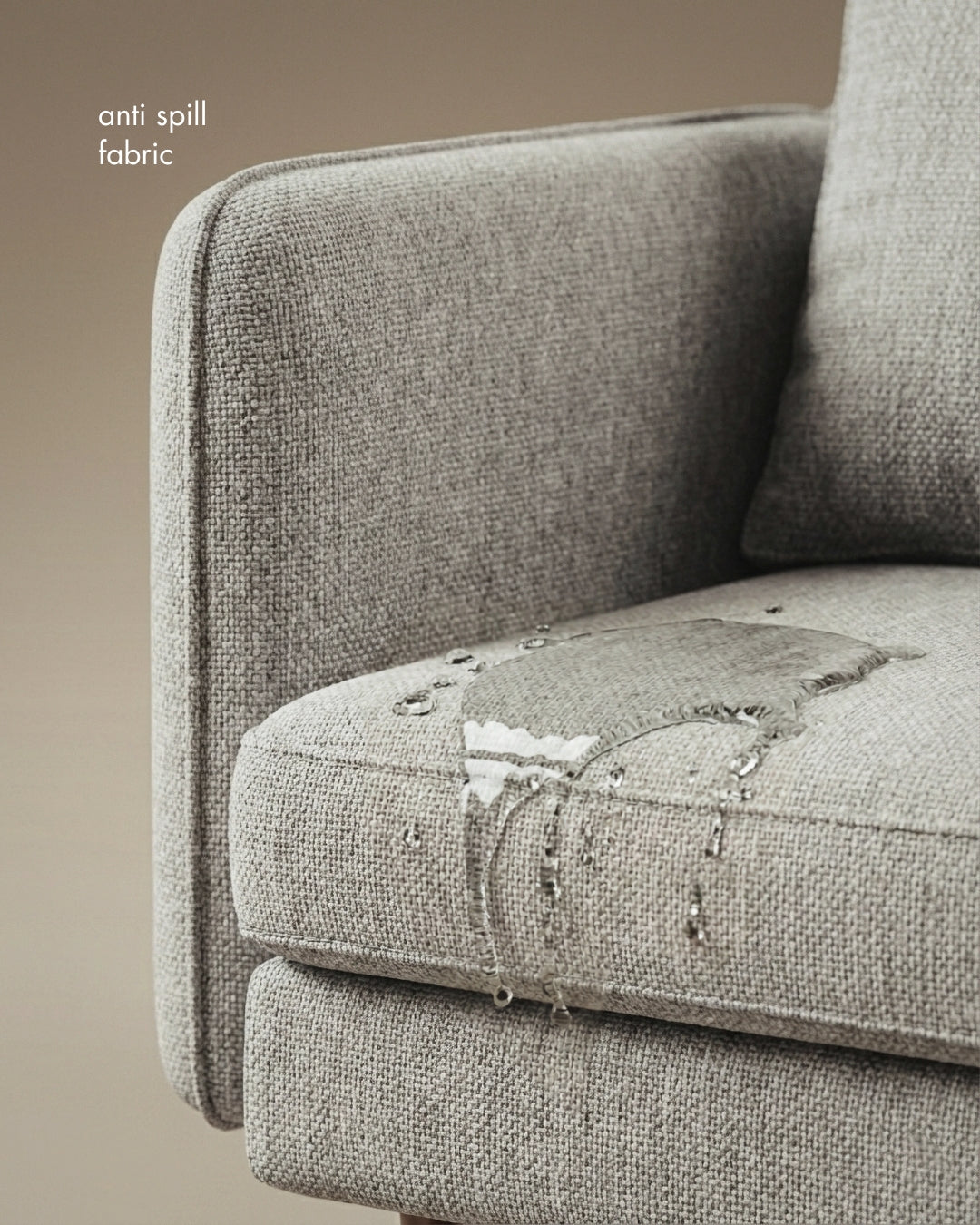 Espen 3-Seater Fabric Sofa