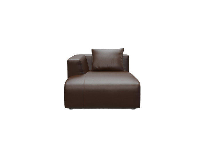 Gardiner Sofa Single Chaise Left Arm | PADOVA 9905 MOCHA