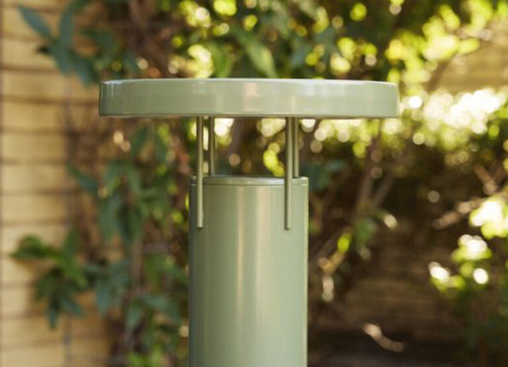 Bringme Table Lamp Green Dia25*H28Cm Stainless Steel