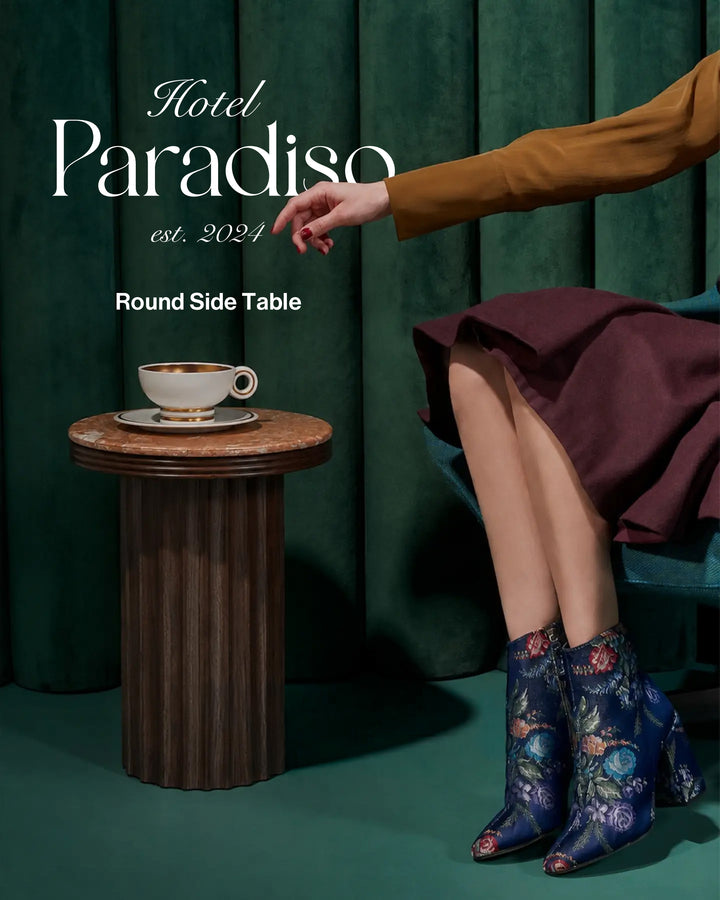 Hotel Paradiso Round End Table