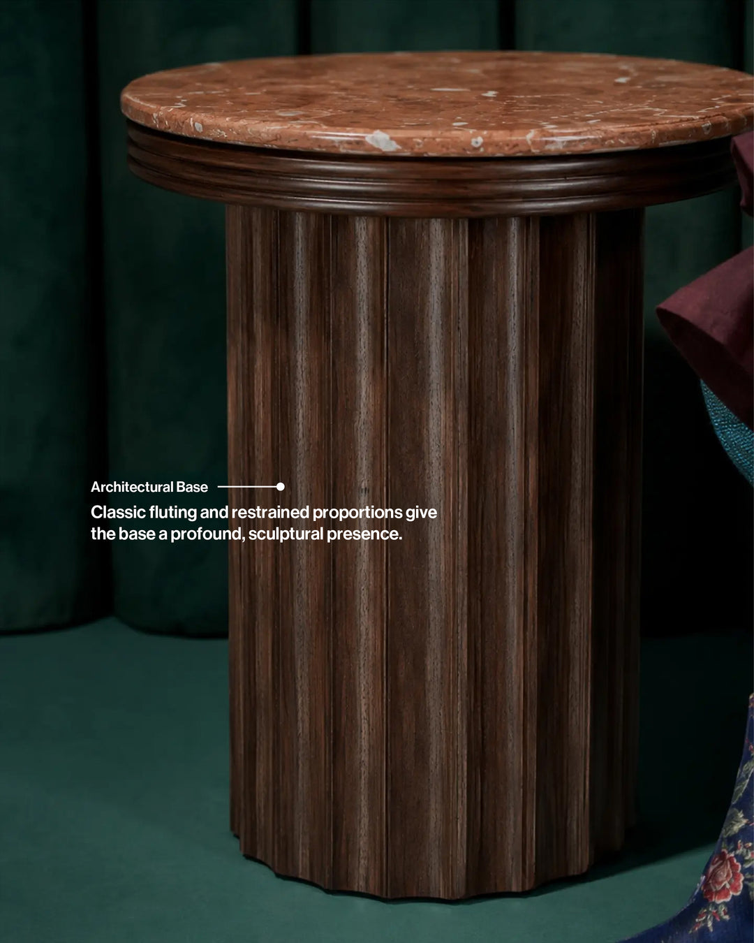 Hotel Paradiso Round End Table