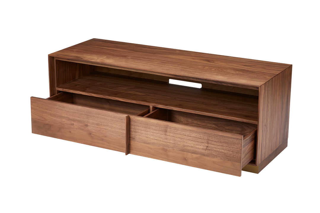 Lier Storage Cabinet w/ 1 Drawer & Open Shelf
