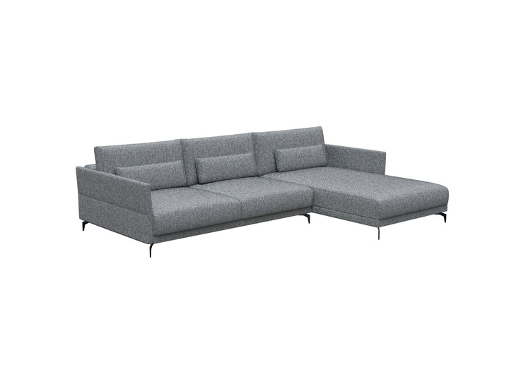 Linate Sofa 2L-Shape Chaise On Right (Set) | PADOVA 9903 DESERT
