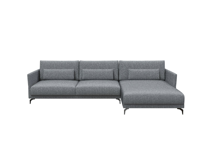 Linate Sofa 2L-Shape Chaise On Right (Set) | PADOVA 9902 DENIM