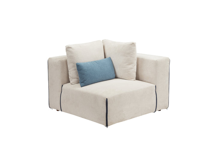 Marlon Sofa - Right 1-Seater | MARSEILLE 703