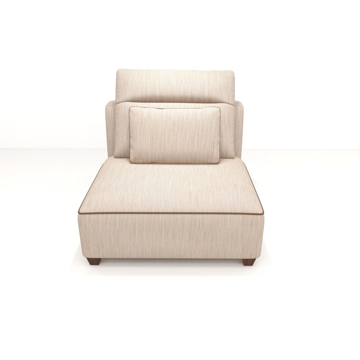 Montserrat Sofa 1.5-Seater Armless | MADRAS 1901 OFF WHITE
