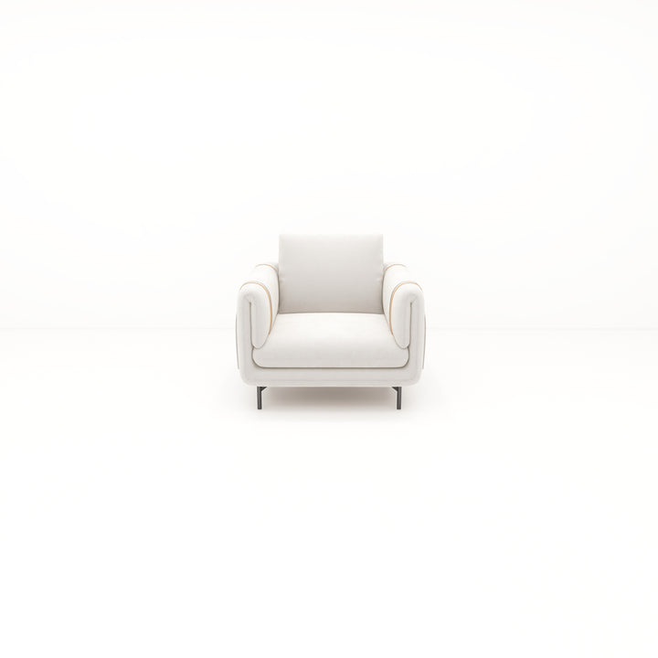 Creme II Sofa 1-Seater | MARSEILLE 600