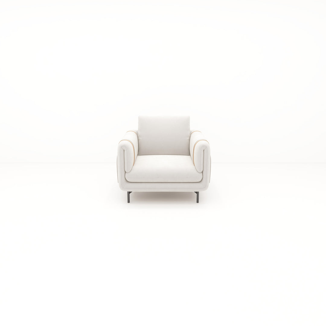 Creme II Sofa 1-Seater