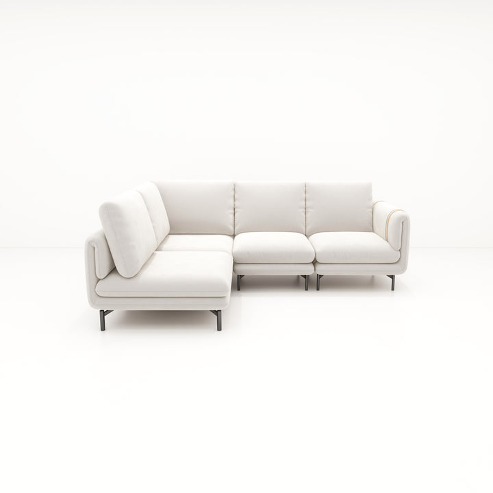Creme II Sofa 2.5L + C3 Chaise Left (Set) | ZOYA 01