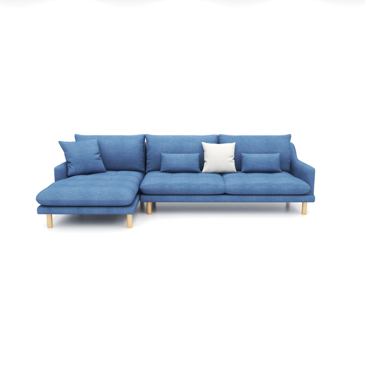 Dahlia Sofa 3L-Shape Chaise On Left (Set) | ZOYA 01